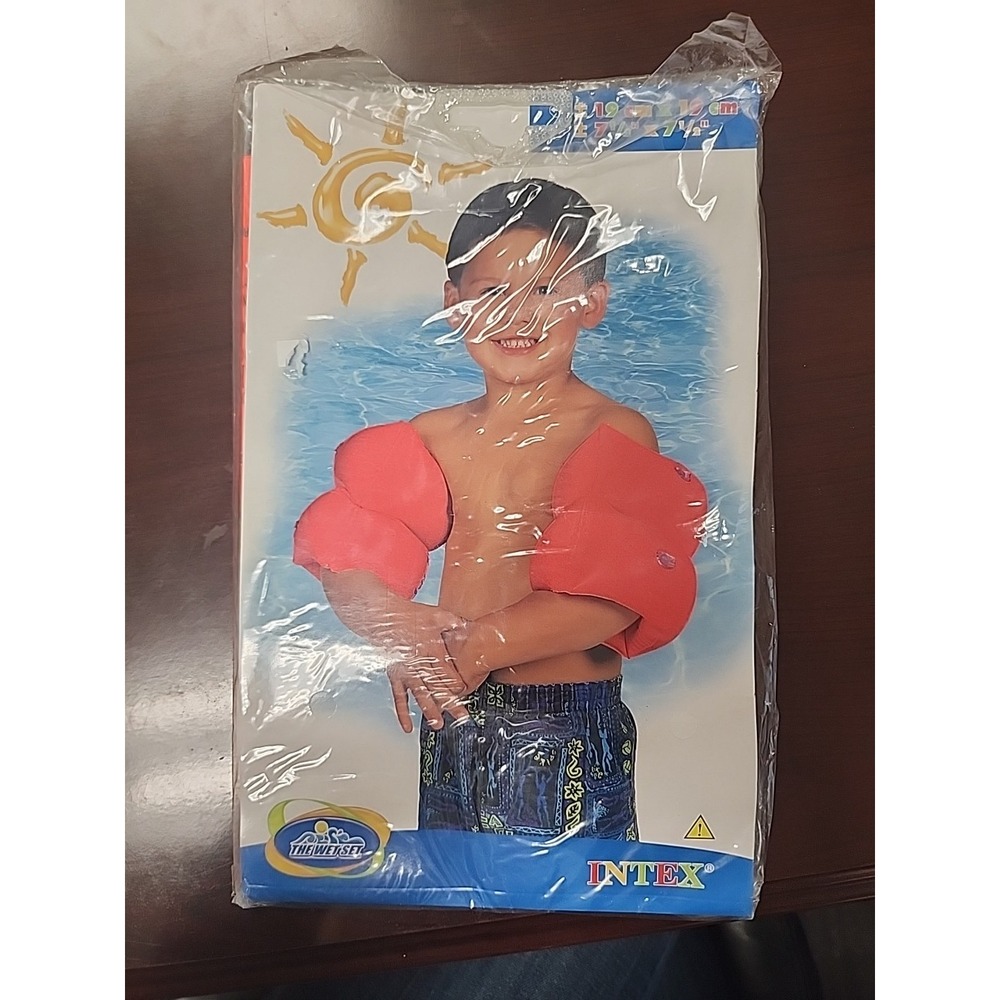 Vintage 2003/4 #59640 Intex‎ The Wet Set Arm Floaties Brand New Sealed